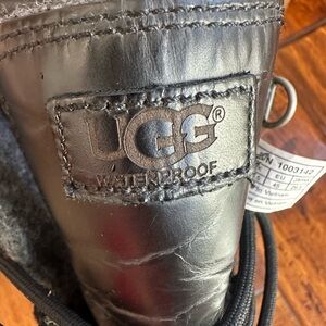 UGG Black and Gray Boots